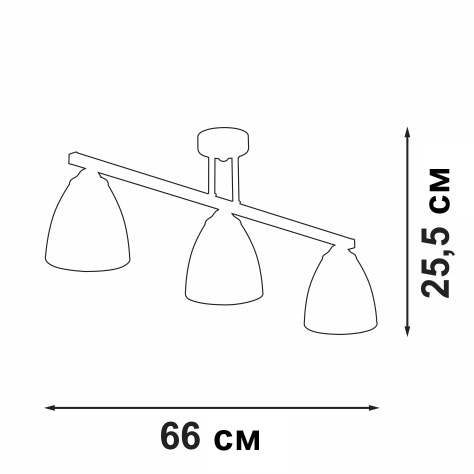 Люстра Vitaluce V49790-0/3PL фото 2 Люстра Vitaluce V49790-0/3PL фото 2