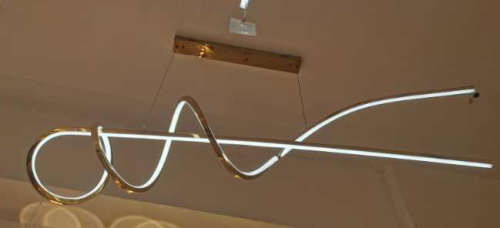 Люстра подвесная Alfa Light F0424-02 1200mm gold Люстра подвесная Alfa Light F0424-02 1200mm gold