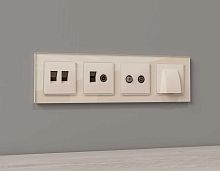 Лицевая панель AMBRELLA VOLT ALFA AP3333