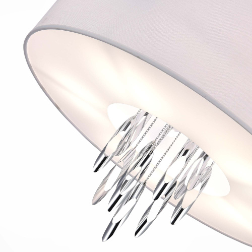 SL1353.103.05 Люстра подвесная ST-Luce Хром/Белый E14 5*60W NETTUNO фото 2