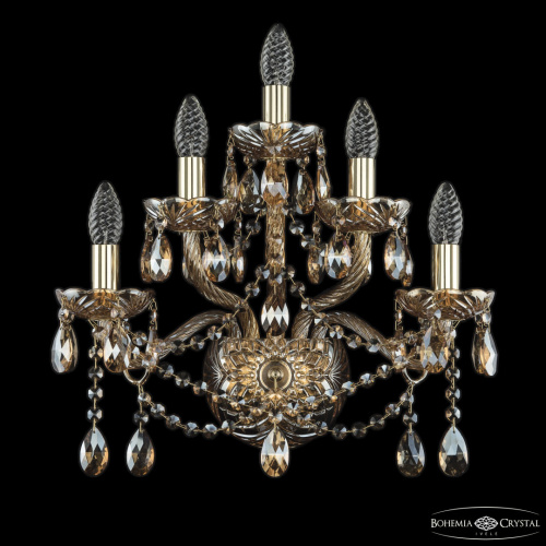 Бра хрустальные 1413B/2+2+1/165 G M721