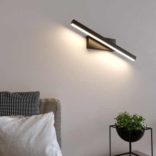 Настенный светодиодный светильник 40121/LED черный фото 2