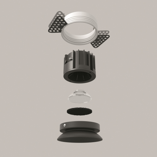 Встраиваемый светильник Technical DL058-12W3K-TRS-B фото 8