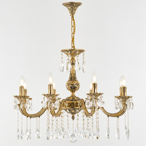 Люстра с хрустальными подвесками AL78101/8/250 A GB Bohemia Ivele Crystal (Богемия Ивеле Кристалл) фото 3