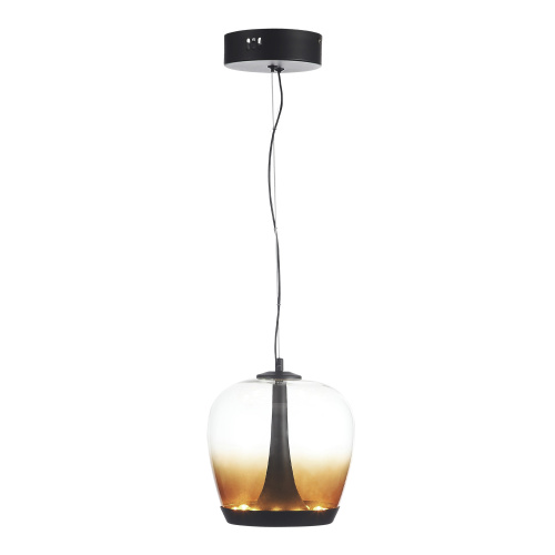 SL6014.413.01 Светильник подвесной ST-Luce Черный/Коричневый, Черный LED 1*17W 3000K RIPPLE фото 4