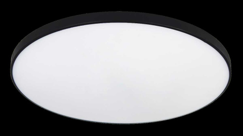 Светильник потолочный светодиодный ЭРА Классик с ДУ SPB-6 BK 80W-3K-6,5K-R Slim Base Б0069765 фото 2