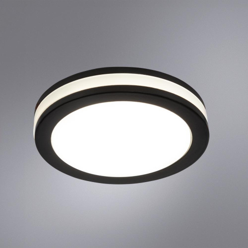 Встраиваемый светодиодный светильник Arte Lamp Tabit A8430PL-1BK фото 2