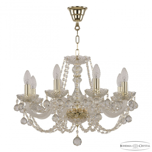 Люстра хрустальная 101/8/195 G Balls Bohemia Ivele Crystal (Богемия Ивеле Кристалл)