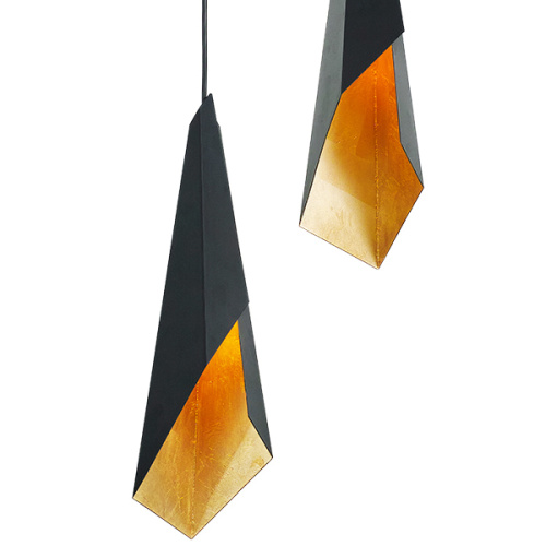 Подвесной светильник MD2063-3A black/gold фото 2