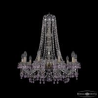 Люстра хрустальная 1410/10/240/h-74 Pa V7010 Bohemia Ivele Crystal (Богемия Ивеле Кристалл)