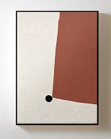 Интерьерное жикле "Beige and Orange"