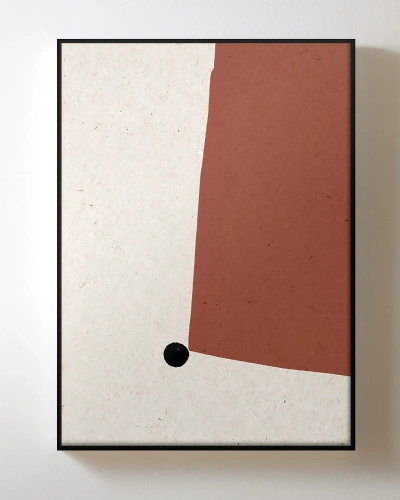 Интерьерное жикле "Beige and Orange"