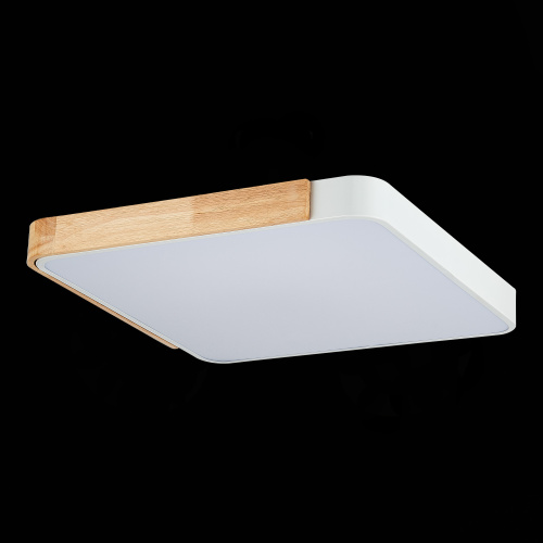 SLE201252-01 Светильник потолочный Белый, Светлое дерево/Белый LED 1*42W 3000K/4000K/6000K FESTA фото 10