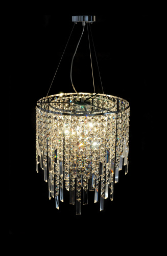 Хрустальная подвесная люстра Lumina Deco Zucchero LDP 2159-350 CHR фото 2 Хрустальная подвесная люстра Lumina Deco Zucchero LDP 2159-350 CHR фото 2