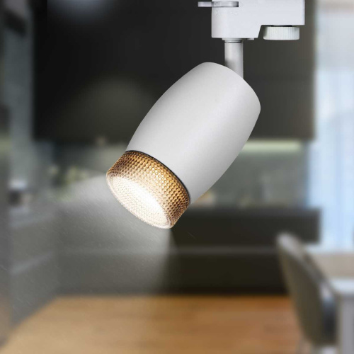 Трековый светильник однофазный ЭРА TR51-GU10 WH Б0054163 фото 5