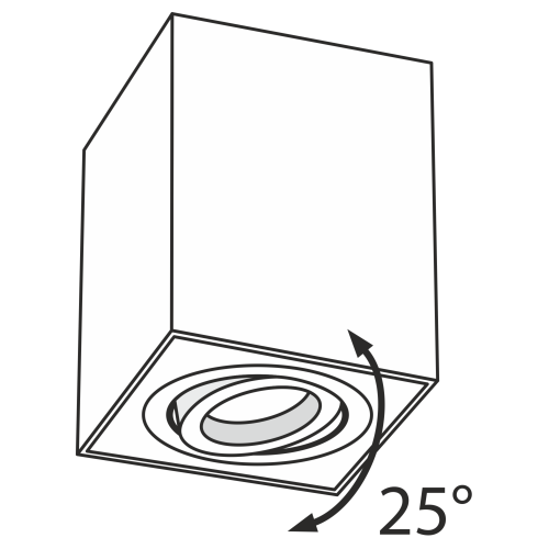 Потолочный светильник Technical C017CL-01S фото 6