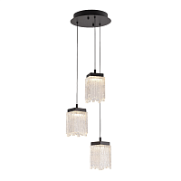 Подвесной светильник MD25020403-3A1 Matt black, LED/16.4W, 3000K dimmable