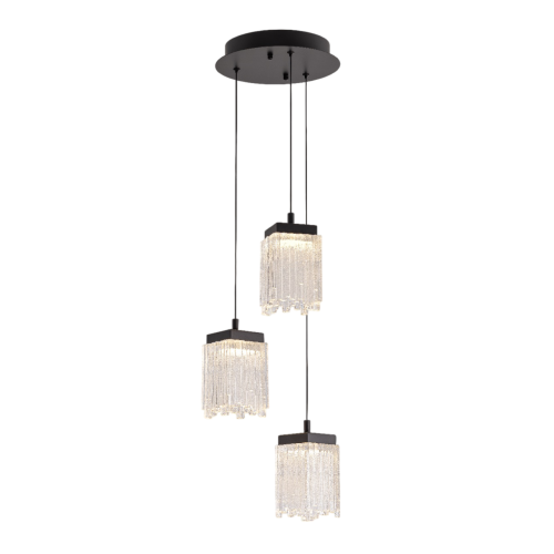 Подвесной светильник MD25020403-3A1 Matt black, LED/16.4W, 3000K dimmable