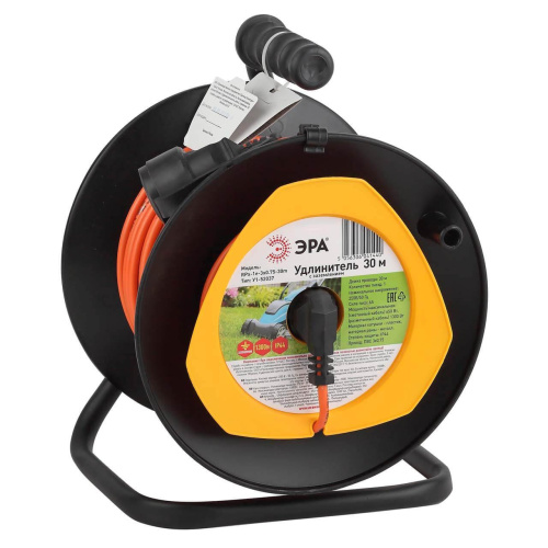 Удлинитель силовой ЭРА RPx-1e-3х0.75-30m Б0043046 Удлинитель силовой ЭРА RPx-1e-3х0.75-30m Б0043046