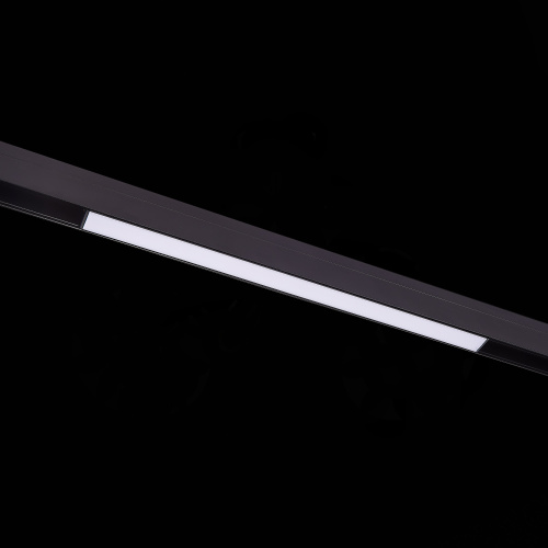 ST360.436.12DIM Магнитный трековый светильник Черный LED 1*12W 3000K 780Lm Ra>90 120 IP20 L406xW22xH SKYLINE 48 фото 5