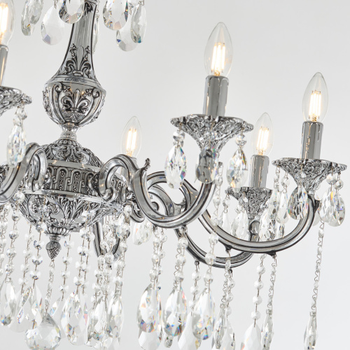 Люстра с хрустальными подвесками AL78101/8/250 A NB Bohemia Ivele Crystal (Богемия Ивеле Кристалл) фото 9
