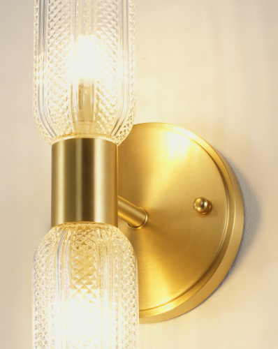 Светильник настенный Moderli V11018-2W Brass фото 8