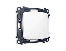 Комплект механизма 1-клавишного выключателя Ambrella Volt OMEGA Белый глянец QUANT (OP1010, VM101) MO101010