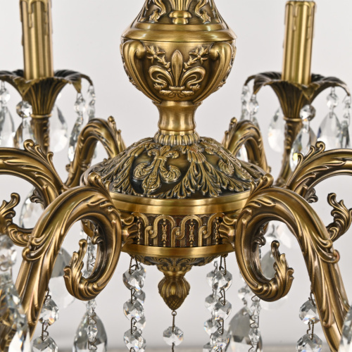 Люстра с хрустальными подвесками AL79101/6/175 B FP Bohemia Ivele Crystal (Богемия Ивеле Кристалл) фото 8