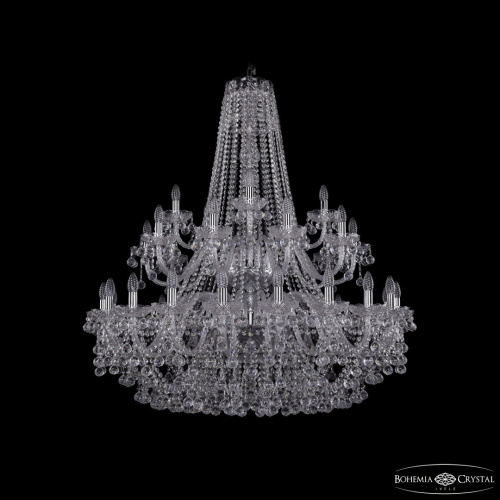 Люстра хрустальная 1409/20+10+5/400/2d Ni Люстра хрустальная 1409/20+10+5/400/2d Ni