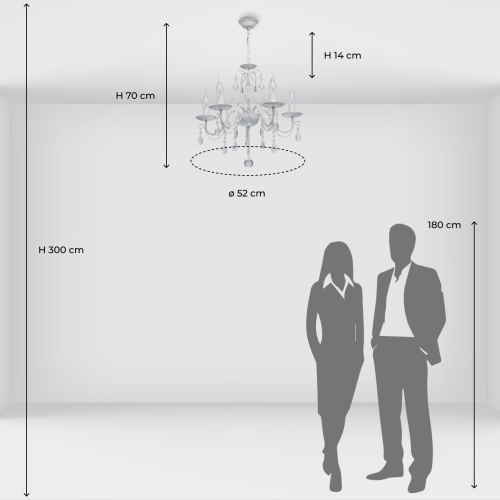 Люстра De City Аврора фото 7