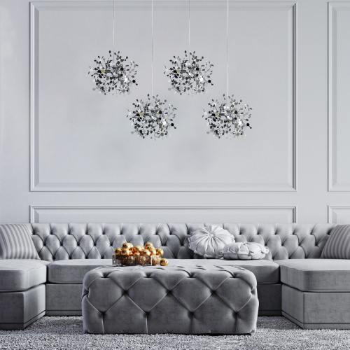 Комплект с подвесной люстрой Lightstar Extra (721134-4+572144-1) L4PL721134 фото 10