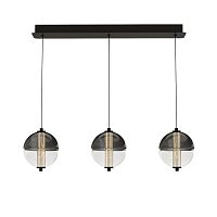 Подвесной светильник MD24022079-3B black/smoky