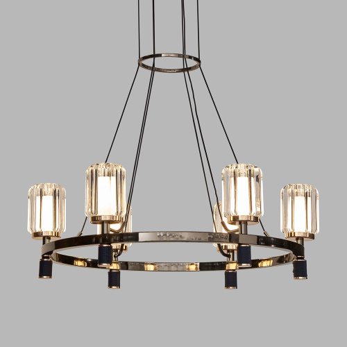 Люстра P0738-6A gold/black фото 2