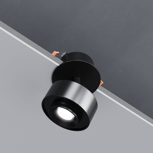 Потолочный поворотный светодиодный светильник Only 6W 4000K чёрный 25089/LED фото 3