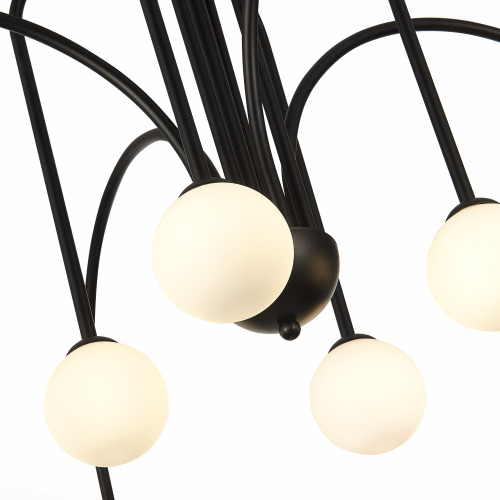 SL1204.402.08 Люстра потолочная ST-Luce Черный/Белый G9 8*5W JINETO фото 10