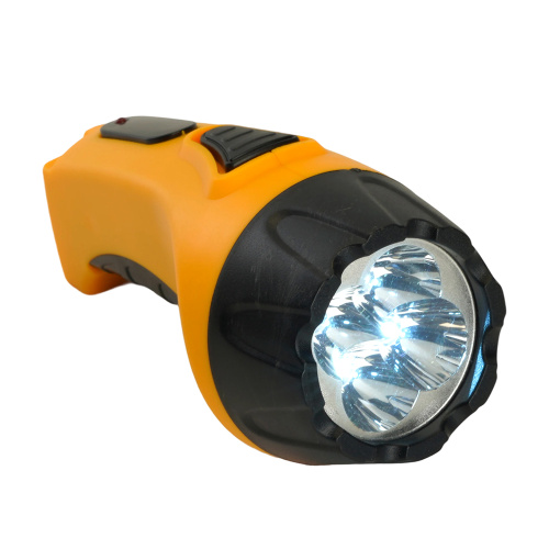 Фонарь аккумуляторный, 4 LED DC (свинцово-кислотная батарея), желтый, TH2293 (TH93A) фото 2