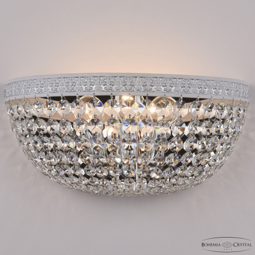 Бра с хрустальными подвесками AL19051B/35FL WMN Bohemia Ivele Crystal (Богемия Ивеле Кристалл)