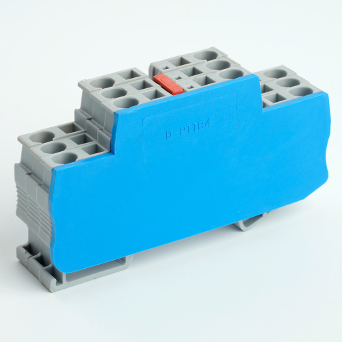 LD563-1-40 Торцевая заглушка для ЗНИ LD555 4 мм²  (JXB ST 4), синий фото 3