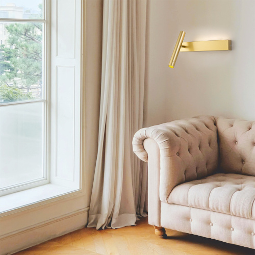 Настенный светильник Escada 10274/1 LED*5W Gold фото 6