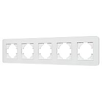 Рамка стеклянная FRM-OMALI-SFGS-5-WH Arlight 049720