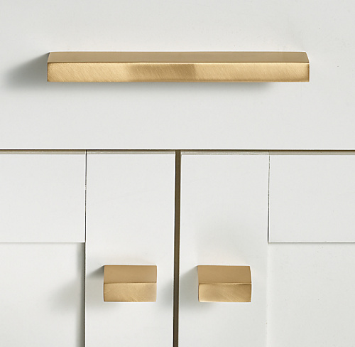 Ручка-скоба Exley L.20.3 Lac.Burnished Brass фото 3