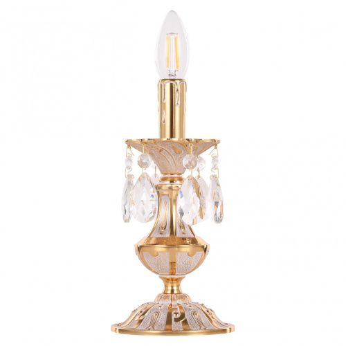 Настольная лампа AL77200L/1-25 GW Bohemia Ivele Crystal (Богемия Ивеле Кристалл)