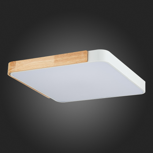 SLE201252-01 Светильник потолочный Белый, Светлое дерево/Белый LED 1*42W 3000K/4000K/6000K FESTA фото 11