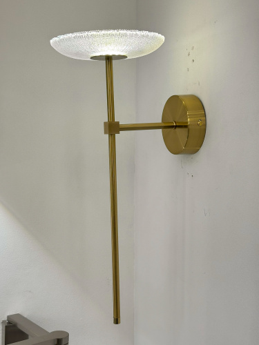 Настенный светильник OB2415-1G gold/clear фото 2