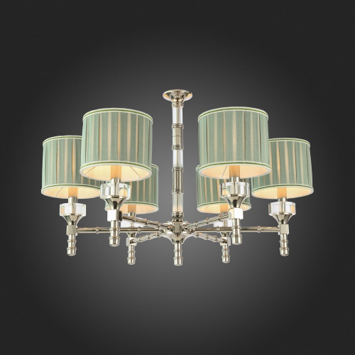 SL1121.103.06 Люстра подвесная ST-Luce Никель/Оливковый E14 6*40W OLEO фото 7