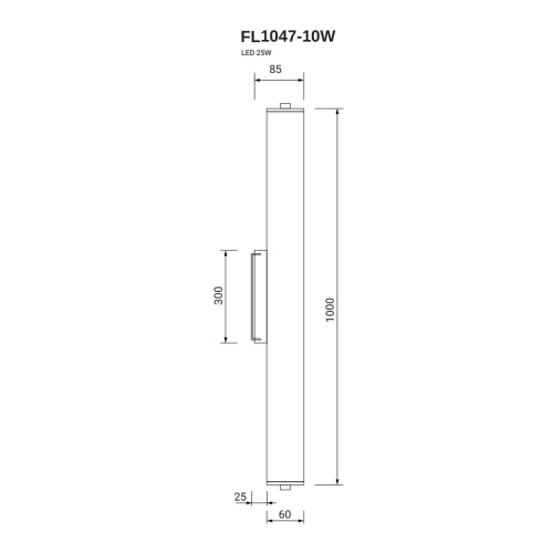 Бра Charme FL1047-10W фото 2