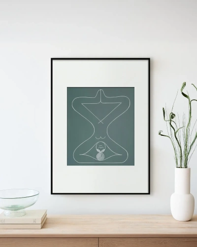 Интерьерный постер"Meditar"