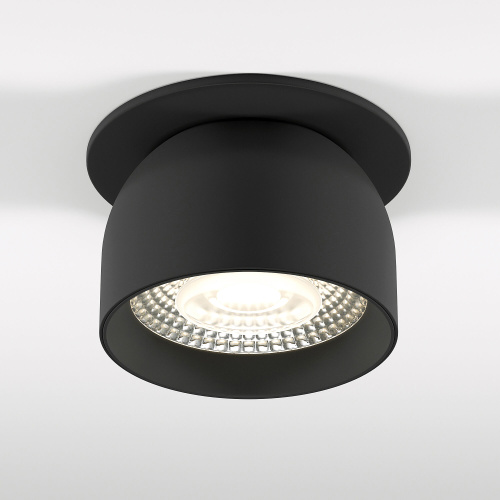 Светильник встраиваемый поворотный светодиодный Uno 8W 4000K черный 25092/LED фото 6