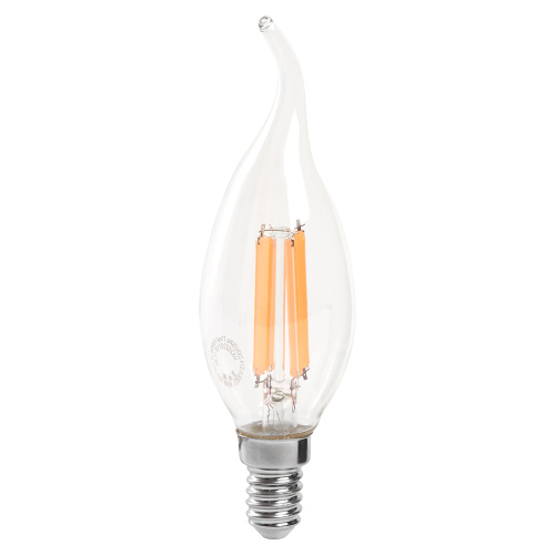 Лампа светодиодная Feron LB-718 Свеча на ветру E14 15W 230V 6400K фото 5