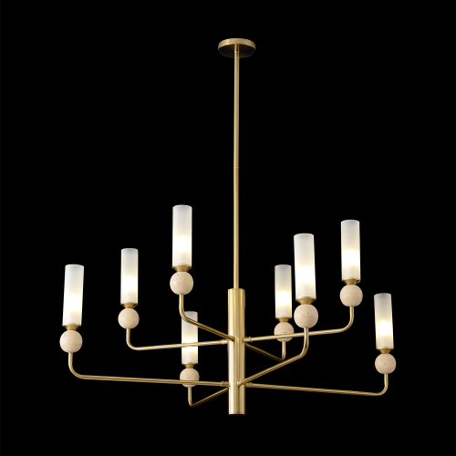 Люстра Crystal Lux SIMPLY SP8 BRASS фото 6